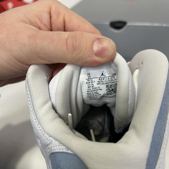 Nike Air Jordan 13 Retro OG “Blue Grey” 414571-170 main image 3